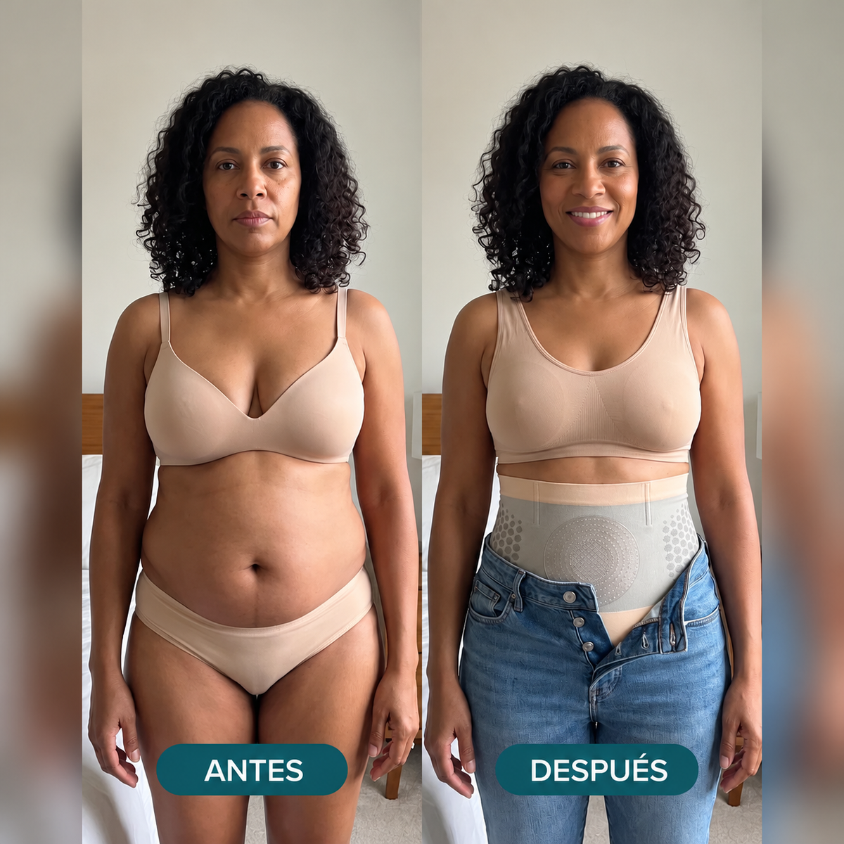 Braguitas moldeadoras con terapia magnética