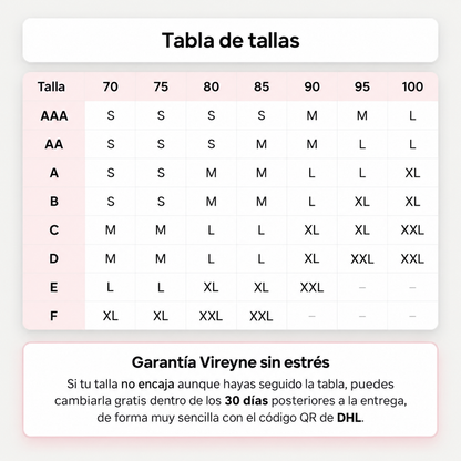 Sujetador Confort Vireyne
