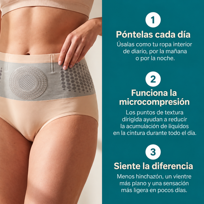 Braguitas moldeadoras con terapia magnética